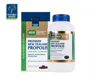 Manuka Health 蜜纽康 BIO30天然黑蜂胶软胶囊 500粒 Manuka Health 蜜纽康 BIO30天然黑蜂胶软胶囊 500粒